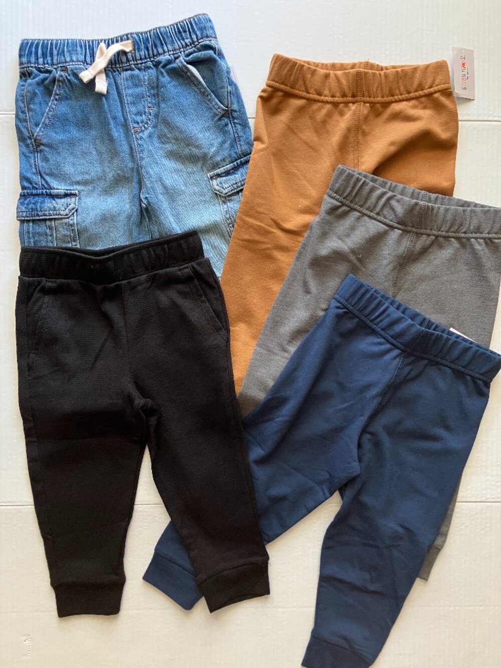 2T Wonder Nation & Garanimals Toddler Boy Pants Bundle